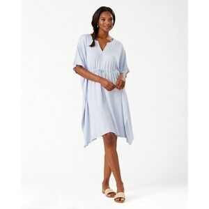 TOMMY BAHAMA Island Soft Caftan Drawstring Dress Size Small / Medium